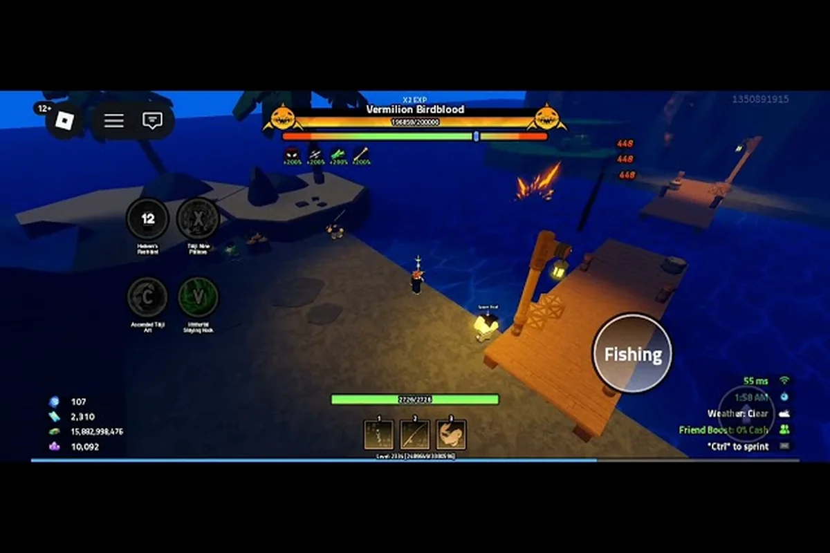 Heavyweight Fishing Sovereign's Isle: Boss, Ikan & Cuaca