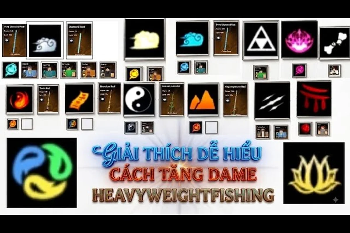 Heavyweight Fishing ทักษะดาเมจ: ท่าโจมตีสุดแรง & แหล่งปลดล็อก